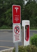 Image for Dunkin Donuts Tesla SuperCharger - Painted Post, NY,USA