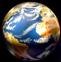 Image for Globe terrestre, Planétarium de Dijon, Côte d'Or, France