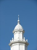 Image for Benchmark: HO0629  " ST GEORGE MORMON TEMPLE SPIRE "