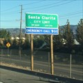 Image for Santa Clarita, California (Southbound) ~ Population 213,231