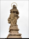 Image for Immaculata on a Baroque pillar / Immaculata na barokním pilíri - Doksy (North Bohemia)
