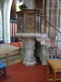 Image for Stone Pulpit, St. Laurence Church, Ludlow, Shropshire, England