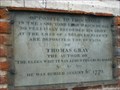 Image for Memorial to Thomas Gray- Poet