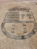Image for Mosaico del escudo del municipio - Villanueva de Tapia, Málaga, España