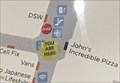 Image for Westminster Mall "You are Here" Map (John's Incredible Pizza) - Westminster, CA