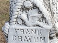 Image for Tombstone of Frank Grayum -- Fitzhugh Cemetery, Allen TX USA