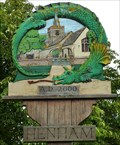 Image for Village Sign, Henham, Essex, UK
