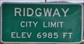 Image for Ridgway, Colorado (Northern Approach) ~ Elevation 6985 Feet