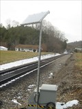 Image for Solar powered train sensor - West of Gate City, VA