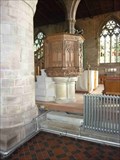 Image for Pulpit, Priory Church, Leominster, Herefordshire, England