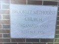 Image for 1951 - Brooklet Methodist Church - Brooklet, GA
