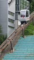 Image for Die Bergisel Sprungschanze funicular - Innsbruck, Tirol, Austira