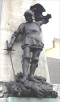 Image for St. George on the World War I Memorial – Leeds, UK