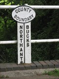 Image for Northants & Bucks Boundary  Sign - UK