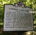 Image for Cooper Cemetery - Cleveland, TN - 2A 92