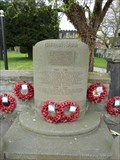 Image for Combined WWI and WWII Stone of remembrance - Repton, Derbyshire