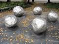 Image for Five Silver Balls in Meppel, the Netherlands.