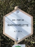 Image for Signe d'altitude du lieu Ancien fort de Marchovelette - Marchovelette -Belgique. 180m