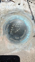 Image for NGS 'G 516 RESET' Vertical Control Mark - Mecca, CA