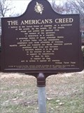 Image for The American's Creed/ In Grateful Remembrance