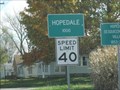 Image for Hopedale, Illinois.  USA.