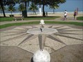 Image for Santos Beach front compass - Santos, Brazil