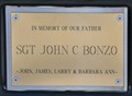 Image for Sgt John Bonzo Memorial Bench ~ Cedar City, Utah