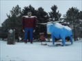 Image for Paul Bunyan and Babe the Blue Ox - Bemidji, Minnesota