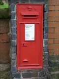 Image for Letter Box, Gate Post, Cemetery Chapel, Kidderminster, Worcestershire, England