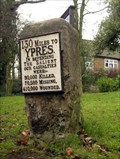 Image for Shooters Hill milestone and memorial, Greenwich, London