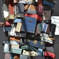 Image for Giant Luggage Pile, Sacramento Airport, CA