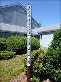 Image for United Methodist Church Peace Pole - East Longmeadow, MA
