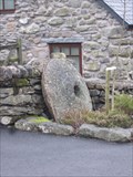 Image for Millstone, B4403, Llanuwchllyn, Bala, Gwynedd, Wales, UK