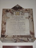 Image for Boer War Memorial Plaque St Peters Church -  Berkhamstead Herts