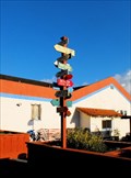 Image for Hostel city distance arrows - Monterey, California 