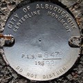 Image for City of Albuquerque Centerline Monument 1992