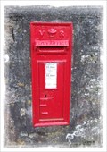 Image for Victorian Post Box - Rescorla, Cornwall.