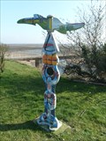 Image for Painted Milepost - 407 -  Blackpill, Mumbles, Swansea, Wales