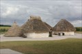 Image for "Neolithic homes reconstructed for Stonehenge visitor centre" -- Near Amesbury, Wiltshire, UK