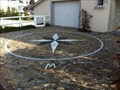 Image for Compass Rose in a Private Parking - Oberwil, BL, Switzerland