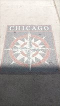 Image for Compass Rose @ SE corner of State St and  E Chicago Ave, Chicago IL