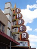 Image for Tower Theatre - Artistic Neon - Route 66 - Oklahoma City, Oklahoma, USA.