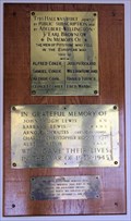 Image for Pitstone -  Combined Memorial Plaques - Bucks