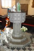 Image for Font, St Peter's Collegiate & Parish Church, Ruthin, Denbighshire, Wales
