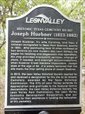 Image for The Joseph Huebner Historical Texas Cemetery - Leon Valley, TX USA
