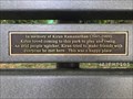 Image for Kiran Ramanathan dedicated bench - Newton Centre Playground - Newton Centre, Massachusetts