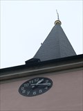 Image for Clocks at Church / Hodiny na kostele, Keblov, Czech republic