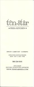 Image for Ten-Star Pizza Kitchen - Ardmore, OK