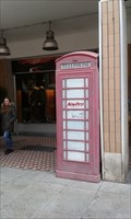 Image for Red Telephone Box in Aosta, Italy