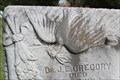 Image for Dr. J.E. Gregory - Fairview Cemetery - Gainesville, TX, USA